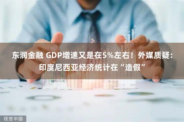东润金融 GDP增速又是在5%左右！外媒质疑：印度尼西亚经济统计在“造假”